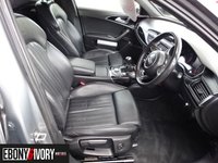 USED 2014 14 AUDI A6 2.0 TDI BLACK EDITION 4d 175 BHP FULL AUDI SERVICE HISTORY + 1 YEAR MOT AND BREAKDOWN COVER+LEATHER INTERIOR