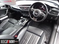 USED 2014 14 AUDI A6 2.0 TDI BLACK EDITION 4d 175 BHP FULL AUDI SERVICE HISTORY + 1 YEAR MOT AND BREAKDOWN COVER+LEATHER INTERIOR