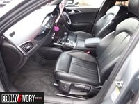 USED 2014 14 AUDI A6 2.0 TDI BLACK EDITION 4d 175 BHP FULL AUDI SERVICE HISTORY + 1 YEAR MOT AND BREAKDOWN COVER+LEATHER INTERIOR
