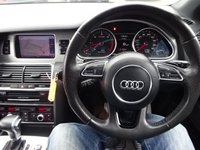 USED 2012 12 AUDI Q7 3.0 TDI QUATTRO S LINE PLUS 5d 245 BHP EXCELLENT EXAMPLE+FULLY SERVICED+1 YEAR MOT+BREAKDOWN COVER