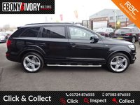 USED 2012 12 AUDI Q7 3.0 TDI QUATTRO S LINE PLUS 5d 245 BHP EXCELLENT EXAMPLE+FULLY SERVICED+1 YEAR MOT+BREAKDOWN COVER