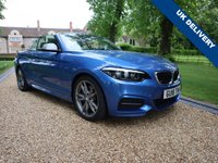 USED 2018 18 BMW M2 3.0 M240I 2d AUTO 335 BHP IN STUNNING CONDITION THIS CONVERTIBLE HAS LOW MILES PLUS: