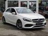 USED 2017 17 MERCEDES-BENZ A-CLASS 1.5 A 180 D AMG LINE PREMIUM 5d 107 BHP Finished in CIRRUS WHITE with contrasting HEATED LEATHER ALCANTARA trim. This A class certainly looks smart, with its slim lights and smooth body panels. There's plenty of room in the front and the back which will suit the average family. Features include, Sat Nav, Front and Rear Park Sensors, Heated Leather Alcantara trim, B/Tooth, Rear View Camera, 17" alloys and much more. Dealer Serviced at 17420 miles, 31490 miles, 48879 miles, 60722 miles and at 73105 miles on 11/2/2022.