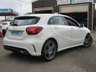 USED 2017 17 MERCEDES-BENZ A-CLASS 1.5 A 180 D AMG LINE PREMIUM 5d 107 BHP Finished in CIRRUS WHITE with contrasting HEATED LEATHER ALCANTARA trim. This A class certainly looks smart, with its slim lights and smooth body panels. There's plenty of room in the front and the back which will suit the average family. Features include, Sat Nav, Front and Rear Park Sensors, Heated Leather Alcantara trim, B/Tooth, Rear View Camera, 17" alloys and much more. Dealer Serviced at 17420 miles, 31490 miles, 48879 miles, 60722 miles and at 73105 miles on 11/2/2022.
