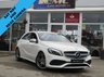 USED 2017 17 MERCEDES-BENZ A-CLASS 1.5 A 180 D AMG LINE PREMIUM 5d 107 BHP Finished in CIRRUS WHITE with contrasting HEATED LEATHER ALCANTARA trim. This A class certainly looks smart, with its slim lights and smooth body panels. There's plenty of room in the front and the back which will suit the average family. Features include, Sat Nav, Front and Rear Park Sensors, Heated Leather Alcantara trim, B/Tooth, Rear View Camera, 17" alloys and much more. Dealer Serviced at 17420 miles, 31490 miles, 48879 miles, 60722 miles and at 73105 miles on 11/2/2022.