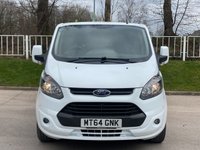 USED 2014 64 FORD TRANSIT CUSTOM 2.2 290 LR P/V 124 BHP BOTH COLOUR CODED BUMPERS  !!