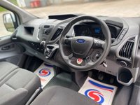 USED 2014 64 FORD TRANSIT CUSTOM 2.2 290 LR P/V 124 BHP BOTH COLOUR CODED BUMPERS  !!
