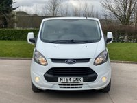 USED 2014 64 FORD TRANSIT CUSTOM 2.2 290 LR P/V 124 BHP BOTH COLOUR CODED BUMPERS  !!