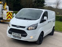 USED 2014 64 FORD TRANSIT CUSTOM 2.2 290 LR P/V 124 BHP BOTH COLOUR CODED BUMPERS  !!