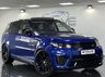 USED 2015 65 LAND ROVER RANGE ROVER SPORT SVR 5.0 V8 5d 543 BHP PAN ROOF, HEADS UP, CARBON!