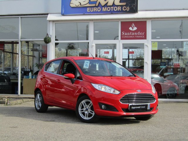 2014 14 Ford Fiesta 1.0 ZETEC 5d 99 BHP