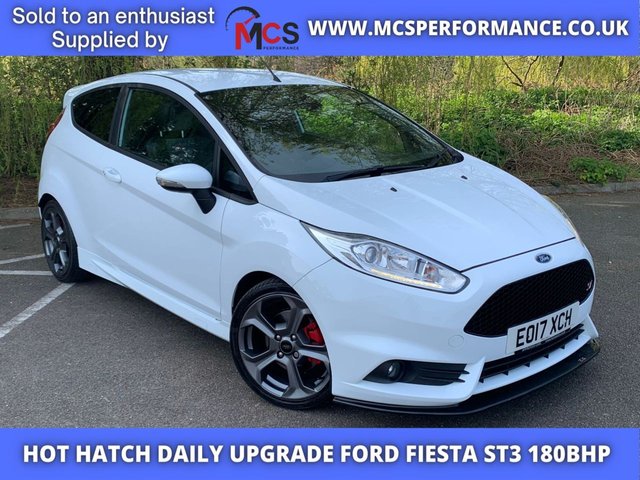 2017 17 FORD FIESTA 1.6 ST-3 3d 180 BHP Frozen White
