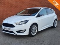 USED 2015 65 FORD FOCUS 1.5 ZETEC S TDCI 5d SAT NAV &pound;0 ROAD TAX - VERY ECONOMICAL