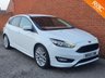 USED 2015 65 FORD FOCUS 1.5 ZETEC S TDCI 5d SAT NAV &pound;0 ROAD TAX - VERY ECONOMICAL