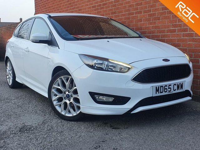 2015 65 Ford Focus 1.5 ZETEC S TDCI 5d SAT NAV