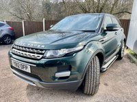 USED 2012 12 LAND ROVER RANGE ROVER EVOQUE 2.2 ED4 PURE TECH 5d 150 BHP 