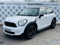 USED 2016 66 MINI COUNTRYMAN 1.6 COOPER 5d 122 BHP CHILLI PACK FULL MINI SERVICE HISTORY BLACK PK