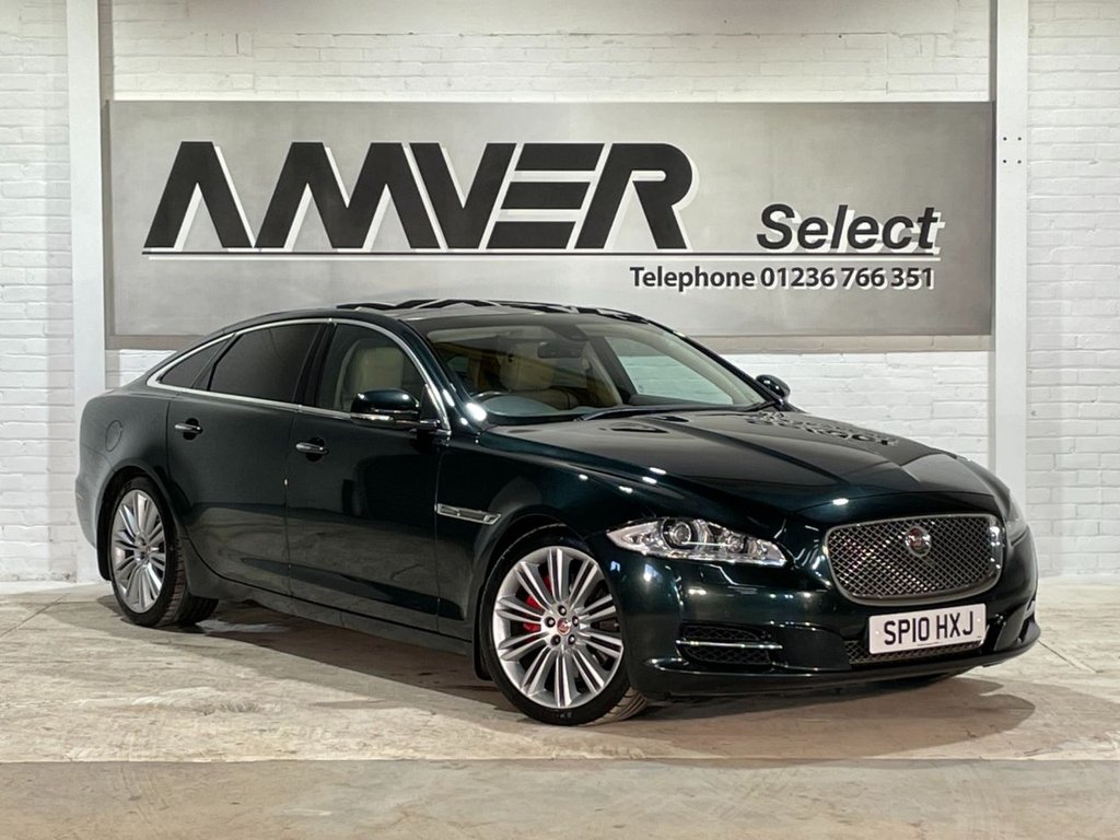 USED 2010 10 JAGUAR XJ 3.0 D V6 PORTFOLIO LWB 4d 275 BHP 