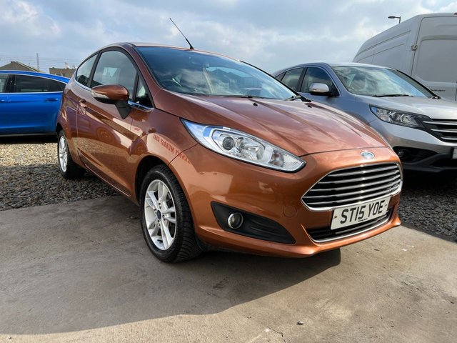 2015 15 Ford Fiesta 1.2 ZETEC 3d 81 BHP