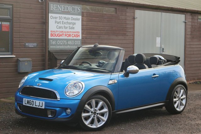 2010 60 MINI Convertible 1.6 COOPER S 2d 184 BHP