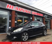 USED 2014 14 PEUGEOT 208 1.6 E-HDI XY 3d 92 BHP FREE TAX PANORAMIC ROOF