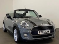 USED 2016 66 MINI CONVERTIBLE 1.5 COOPER 2d 134 BHP 