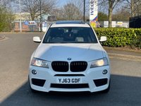 USED 2013 63 BMW X3 3.0 XDRIVE30D M SPORT 5d 255 BHP 