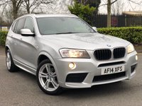 USED 2014 14 BMW X3 2.0 XDRIVE20D M SPORT 5d 181 BHP 