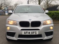 USED 2014 14 BMW X3 2.0 XDRIVE20D M SPORT 5d 181 BHP 