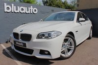 USED 2015 65 BMW 5 SERIES 2.0 520D M SPORT 4d 188 BHP 2 Owners, Full BMW History, Pan Roof, Heated Leather Seats, Nav, Bluetooth, Parking Sensors, Reversing Camera, Electric Towbar