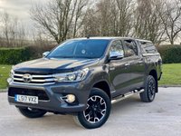 USED 2017 17 TOYOTA HI-LUX 2.4 INVINCIBLE X 4WD D-4D DCB 148 BHP 