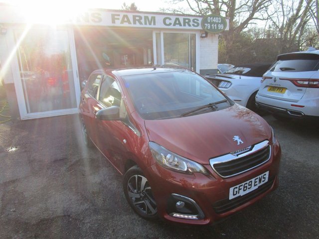 2020 69 Peugeot 108 1.0 ALLURE 5d 72 BHP