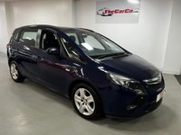 USED 2014 64 VAUXHALL ZAFIRA TOURER 2.0 EXCLUSIV CDTI 5d 162 BHP * PRIVACY * AIR CON * CRUISE *  7 SEATS * PARKING SENSORS *