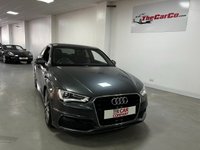 USED 2015 15 AUDI A3 2.0 TDI S LINE 3d 148 BHP * PRIVACY * CRUISE * CLIMATE * NAV * 18 INCH ALLOYS *
