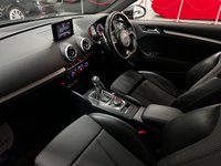 USED 2015 15 AUDI A3 2.0 TDI S LINE 3d 148 BHP * PRIVACY * CRUISE * CLIMATE * NAV * 18 INCH ALLOYS *