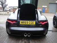 USED 2019 69 JAGUAR F-TYPE 3.0 V6 CHEQUERED FLAG 2d AWD 375 BHP GENUINE LOW MILEAGE AUTO ULEZ