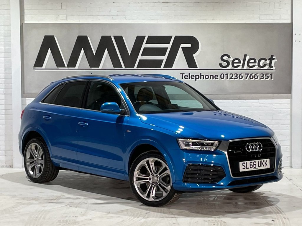 USED 2016 66 AUDI Q3 2.0 TDI QUATTRO S LINE PLUS 5d 182 BHP 