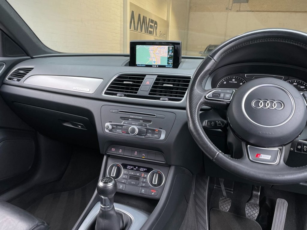 USED 2016 66 AUDI Q3 2.0 TDI QUATTRO S LINE PLUS 5d 182 BHP 