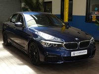 USED 2018 68 BMW 5 SERIES 2.0 530E M SPORT 4d 249 BHP STUNNING EXAMPLE PROF SAT NAV