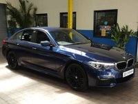 USED 2018 68 BMW 5 SERIES 2.0 530E M SPORT 4d 249 BHP STUNNING EXAMPLE PROF SAT NAV