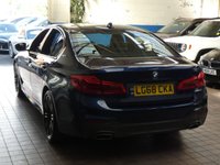 USED 2018 68 BMW 5 SERIES 2.0 530E M SPORT 4d 249 BHP STUNNING EXAMPLE PROF SAT NAV