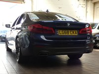 USED 2018 68 BMW 5 SERIES 2.0 530E M SPORT 4d 249 BHP STUNNING EXAMPLE PROF SAT NAV