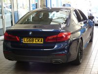 USED 2018 68 BMW 5 SERIES 2.0 530E M SPORT 4d 249 BHP STUNNING EXAMPLE PROF SAT NAV