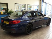 USED 2018 68 BMW 5 SERIES 2.0 530E M SPORT 4d 249 BHP STUNNING EXAMPLE PROF SAT NAV