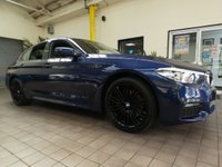 USED 2018 68 BMW 5 SERIES 2.0 530E M SPORT 4d 249 BHP STUNNING EXAMPLE PROF SAT NAV
