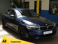 USED 2018 68 BMW 5 SERIES 2.0 530E M SPORT 4d 249 BHP STUNNING EXAMPLE PROF SAT NAV