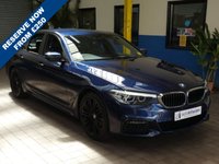 USED 2018 68 BMW 5 SERIES 2.0 530E M SPORT 4d 249 BHP STUNNING EXAMPLE PROF SAT NAV