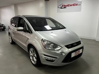 USED 2012 12 FORD S-MAX 2.0 TITANIUM TDCI 5d 138 BHP * PRIVACY * CLIMATE *  7 SEATS * LEATHER * NAVIGATION * PARKING SENSORS * 18 INCH ALLOY WHEELS *