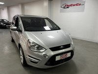 USED 2012 12 FORD S-MAX 2.0 TITANIUM TDCI 5d 138 BHP * PRIVACY * CLIMATE *  7 SEATS * LEATHER * NAVIGATION * PARKING SENSORS * 18 INCH ALLOY WHEELS *