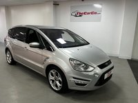 USED 2012 12 FORD S-MAX 2.0 TITANIUM TDCI 5d 138 BHP * PRIVACY * CLIMATE *  7 SEATS * LEATHER * NAVIGATION * PARKING SENSORS * 18 INCH ALLOY WHEELS *